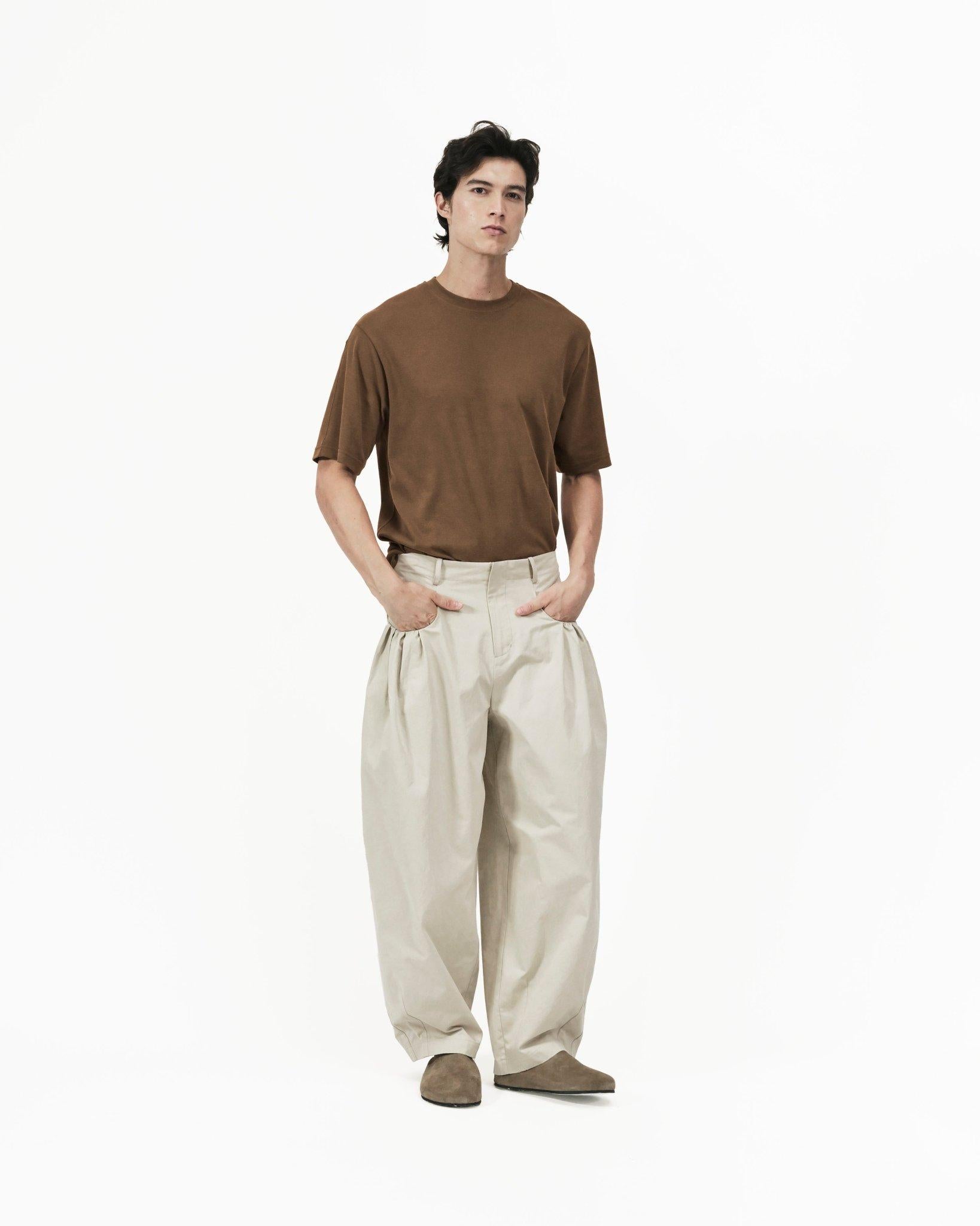 GRAYE | Gather Pocket Cocoon Trousers