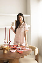 SELENIGHT CO | Signature Pyjamas Set | Pink Stripes