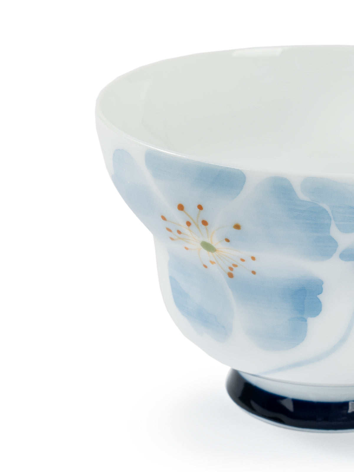 CRAFILAB | Blue Begonia & Gourd Teacup