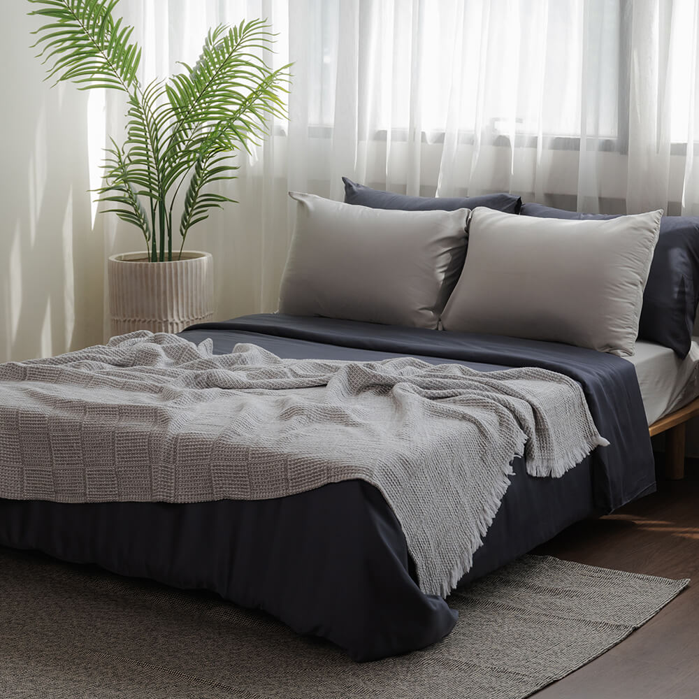 SUNDAY BEDDING | Cosy Waffle Throw