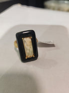 BOHEME BY VERO | Pear/ Rectangle Ring | Small