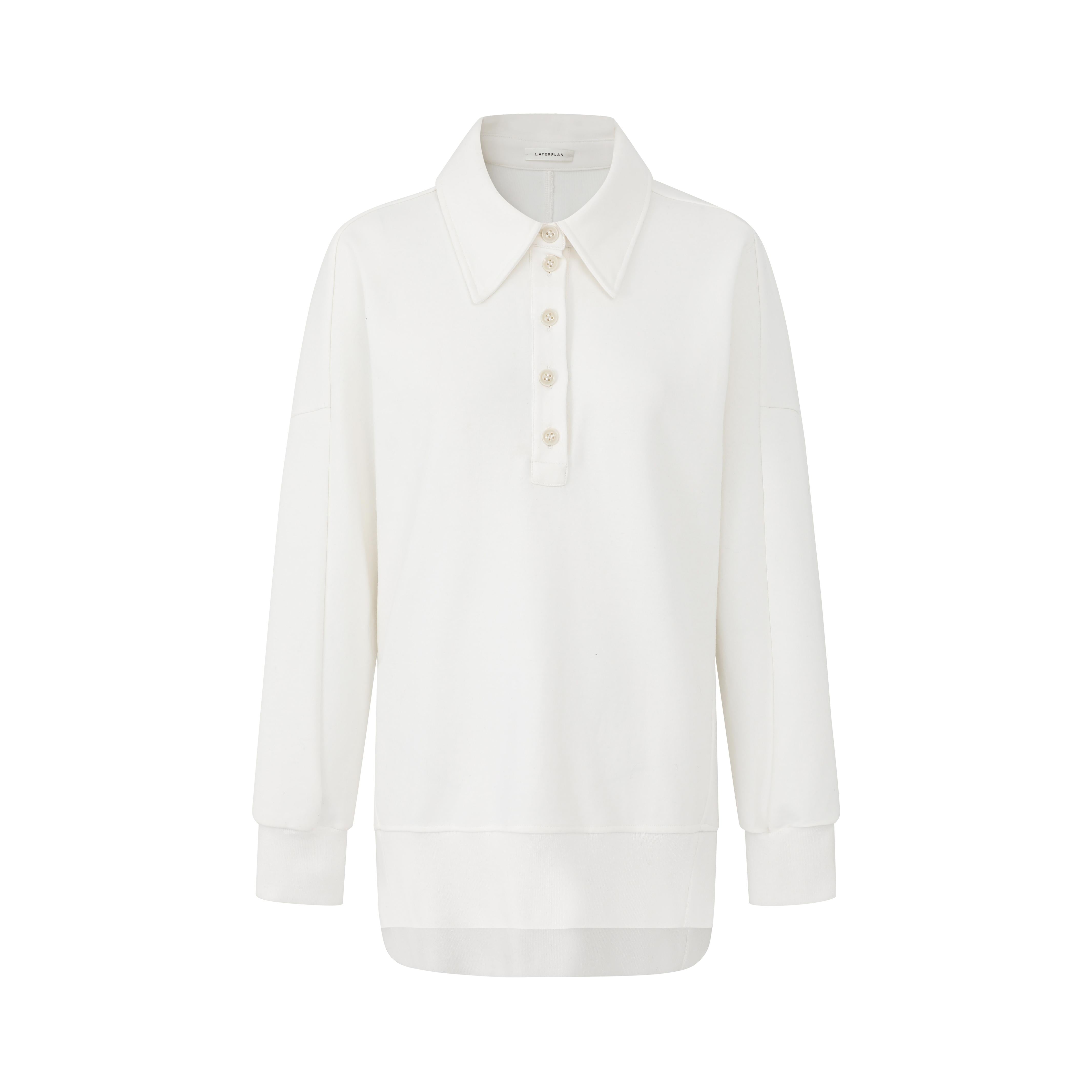 LAYERPLAN | Cloud Lounge Oversized Polo Sweatshirt