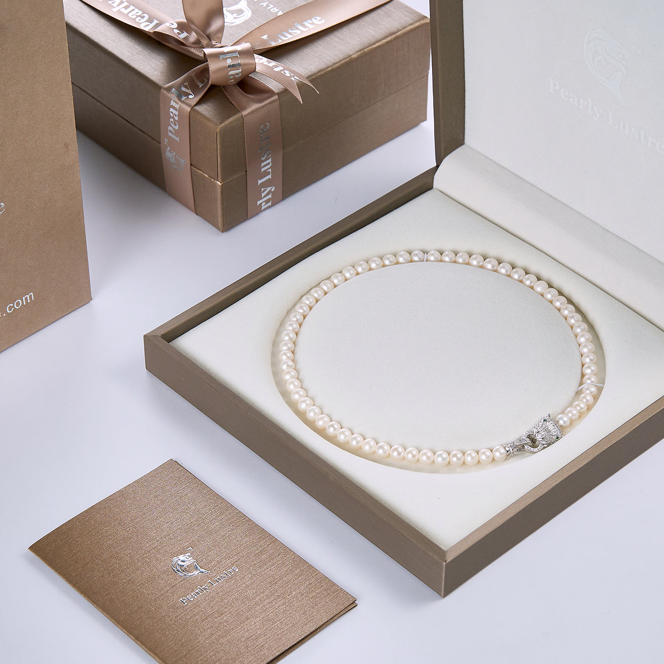 PEARLY LUSTRE | Freshwater Pearl Necklace WN00042 | SAFARI