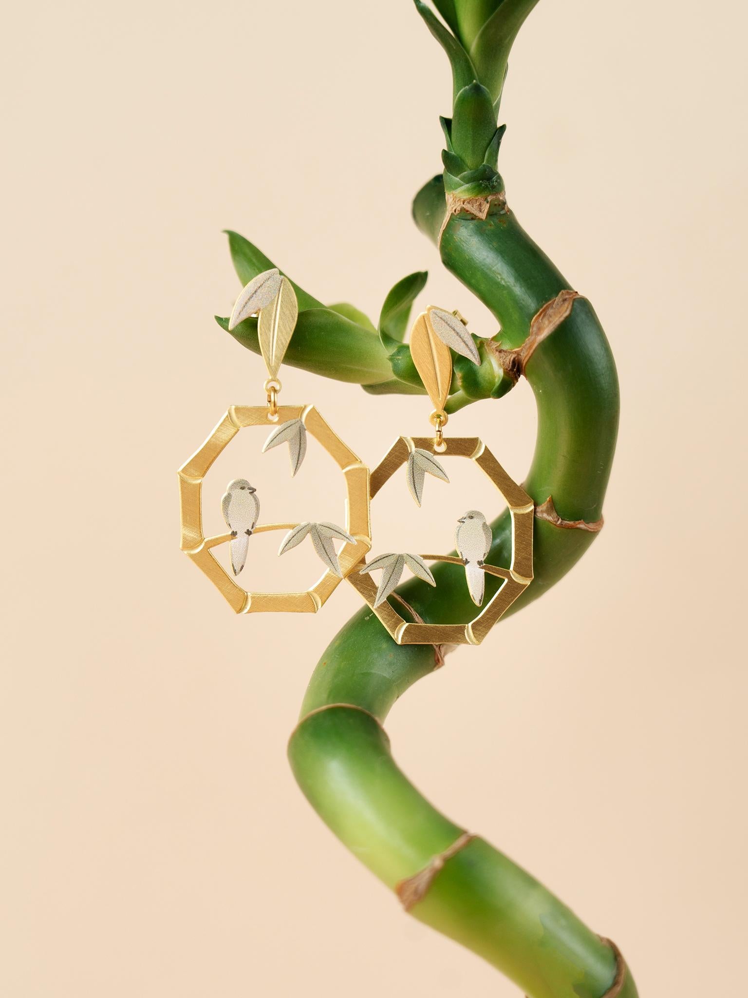 EMBRACE JEWELLERY | Bamboo Earrings