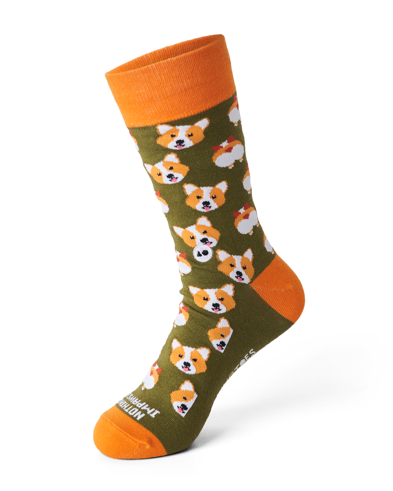 TALKING TOES | Impawsible Corgi Sock