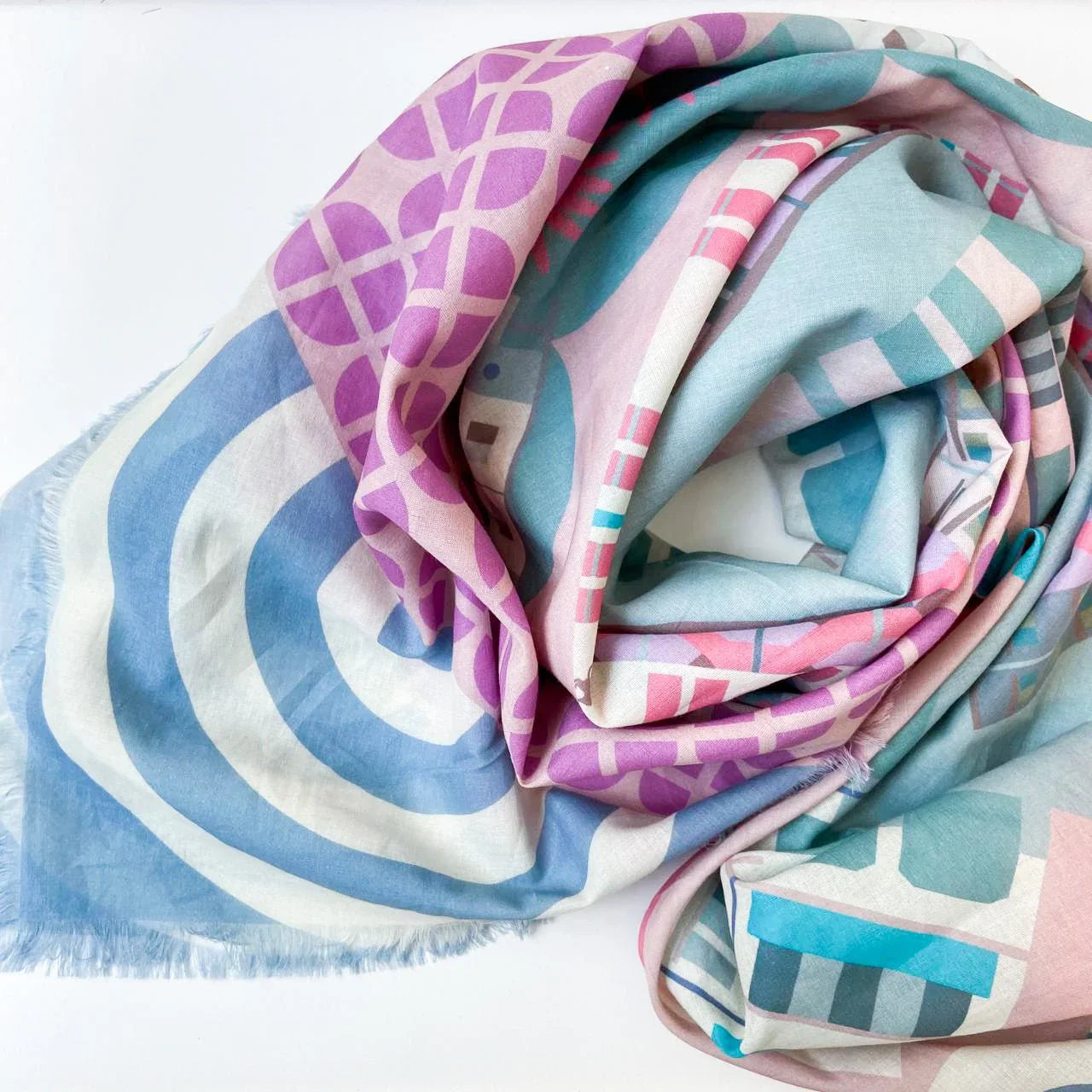 BINARY STYLE | Hip Tiong Bahru 115x115cm Square Scarf