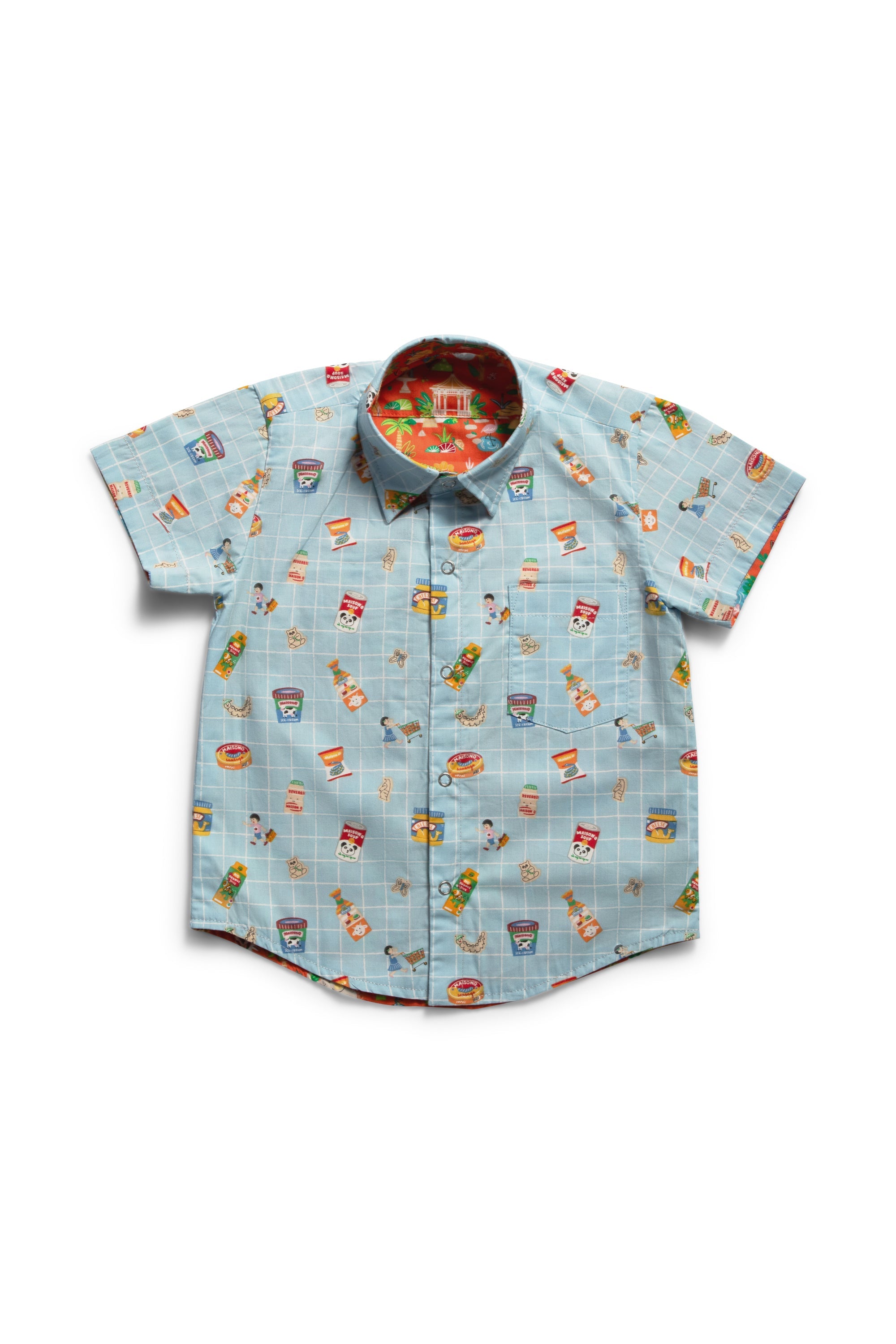 MAISON Q | Zoophoria Reversible Shirt
