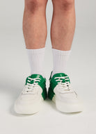 PROJECTWEAR | Fergie Dual Colour Leather Sneaker Green