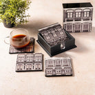 PHOTO PHACTORY | Eternal Elegance Black Coasters