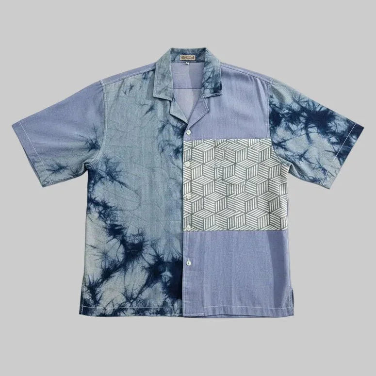NYANA NYANA | Camp Shirt Batik Patchwork