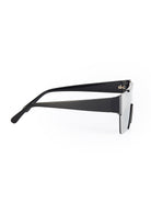 PROJECTWEAR | Edgerton Futuristic Sunglasses Black/Silver