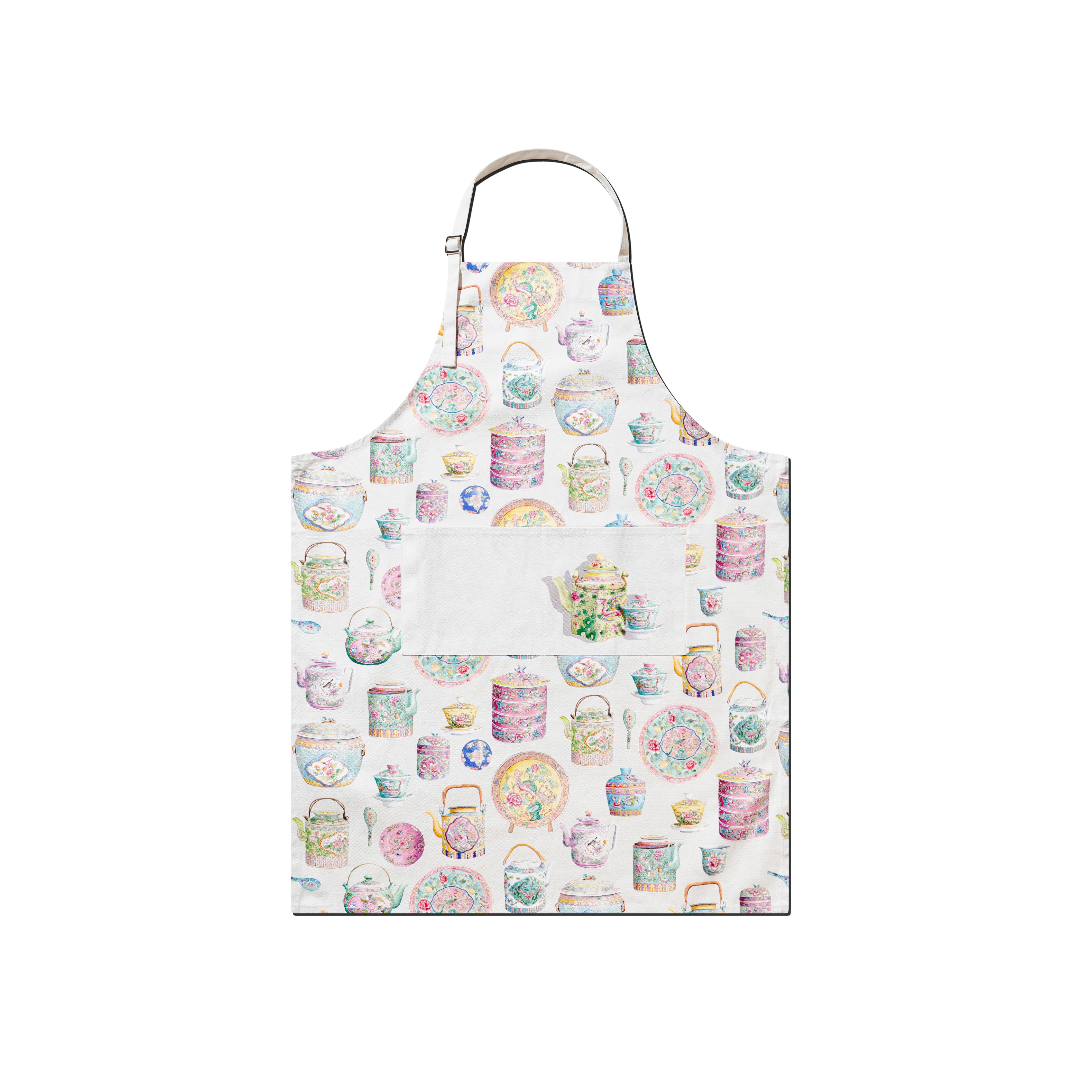 SINGLAPA | Peranakan Porcelain Apron