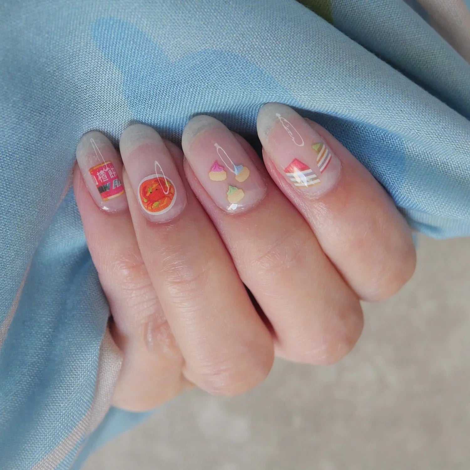NODSPARK | Shiok Ah! Nail Wrap Manicure