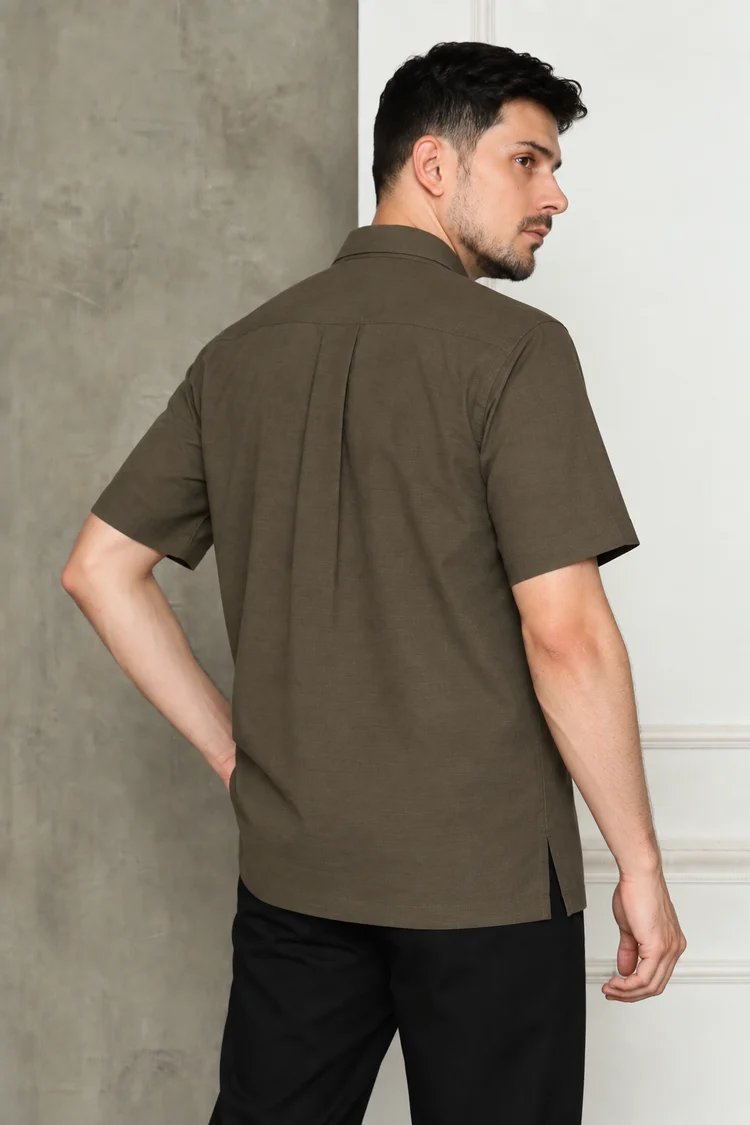 KANZI COLLECTION | Mens Batik Embrodered Shirt