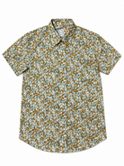 DUXTON | Regular Fit Button Up Shirt | Floral Meadow | White