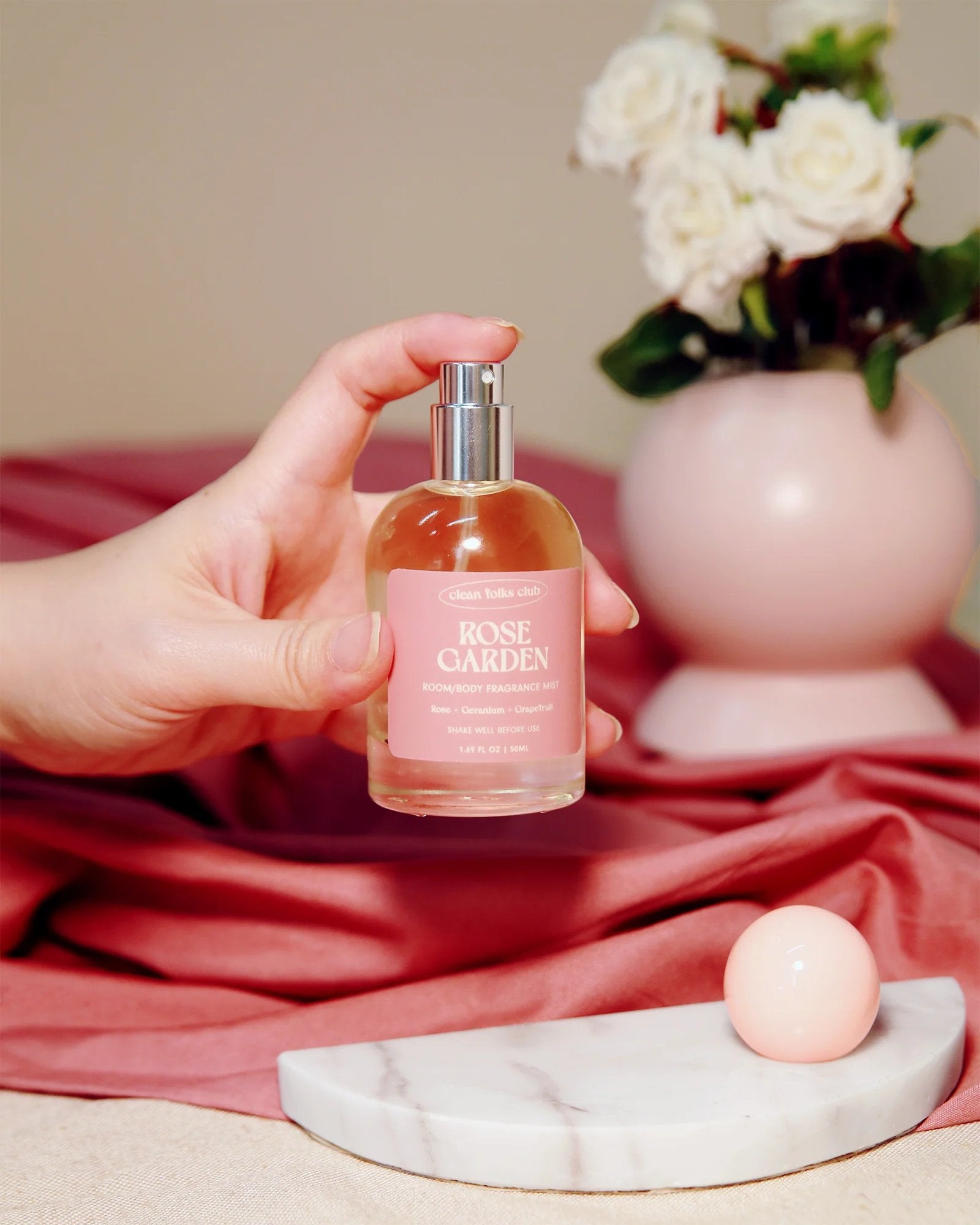 CLEAN FOLKS CLUB | Rose Garden Perfume Mist