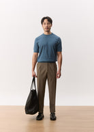 HOUSE OF HOUSE OF ANON PTE. LTD | Otto Mock Neck Knit Top - 100% Cotton