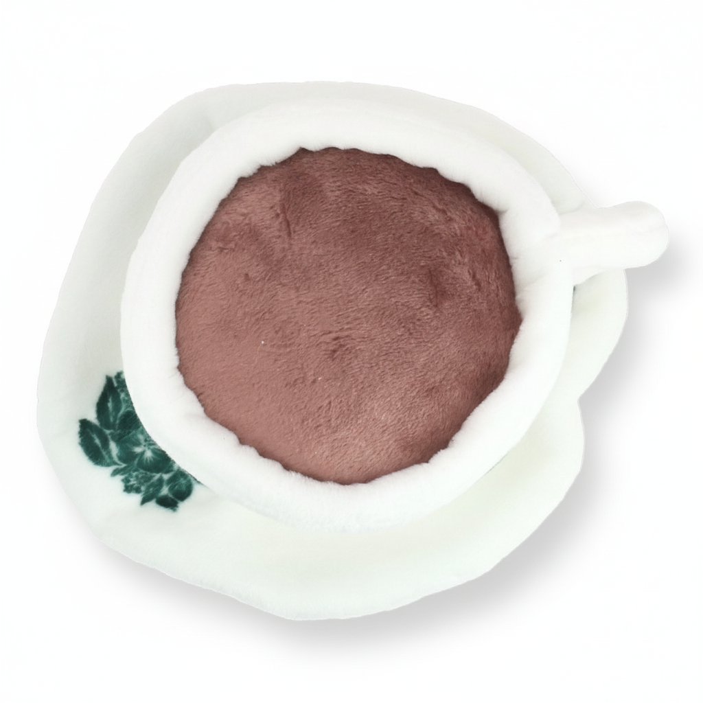 NOM | Waggle Kopi Cup Squeakie Chew Toy