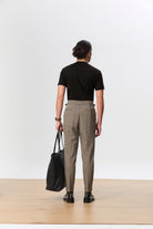 HOUSE OF ANON | Arlo Mock Neck Tee, Jersey