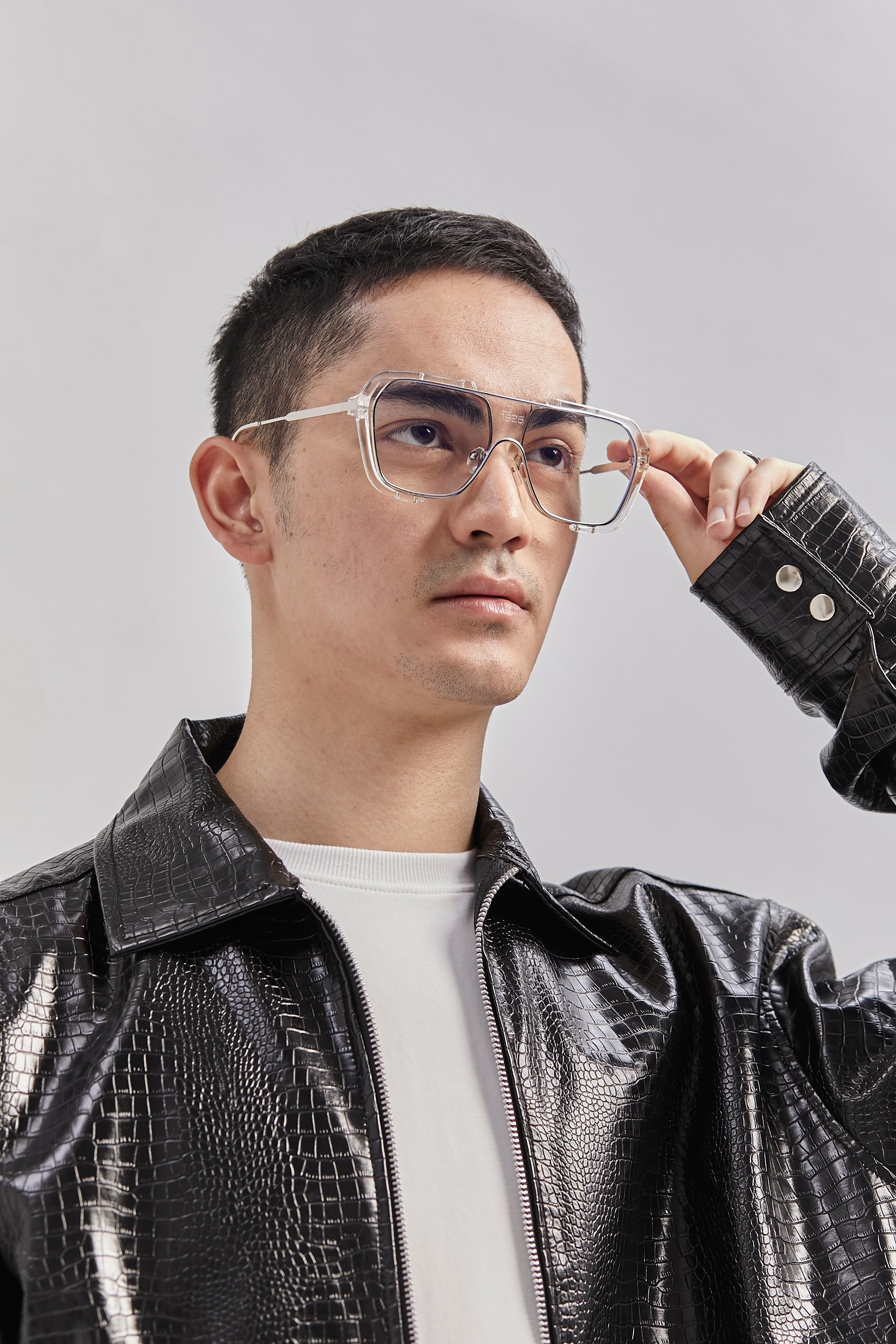 PROJECTWEAR | Cardwell Sunglasses Silver/Clear