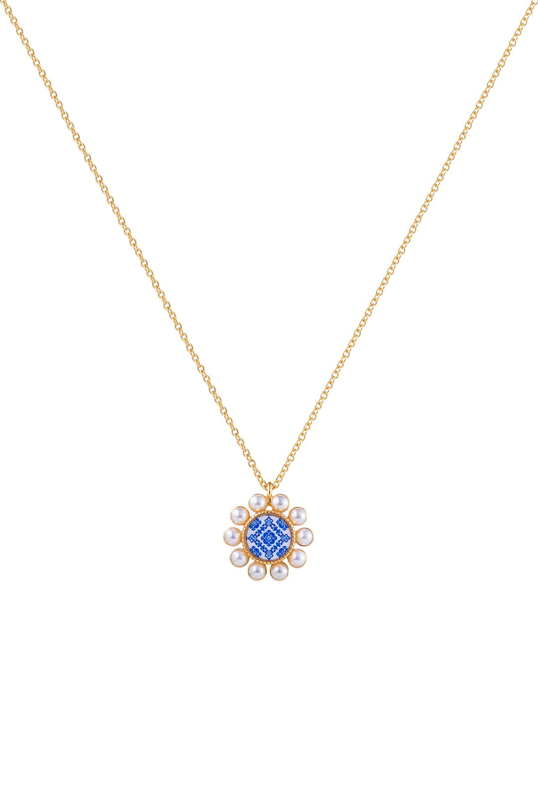 RARE BIRD COLLECTION | Elysian Pearl Pendant Necklace | Celestial East