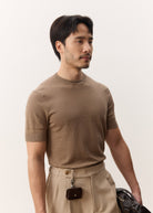 HOUSE OF HOUSE OF ANON PTE. LTD | Otto Mock Neck Knit Top - 100% Cotton