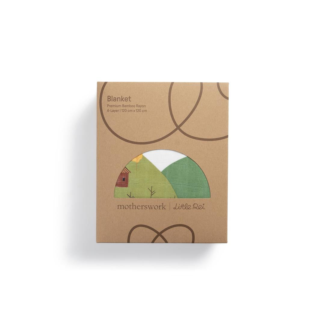 LITTLE REI | Bamboo 4 Layer Blanket