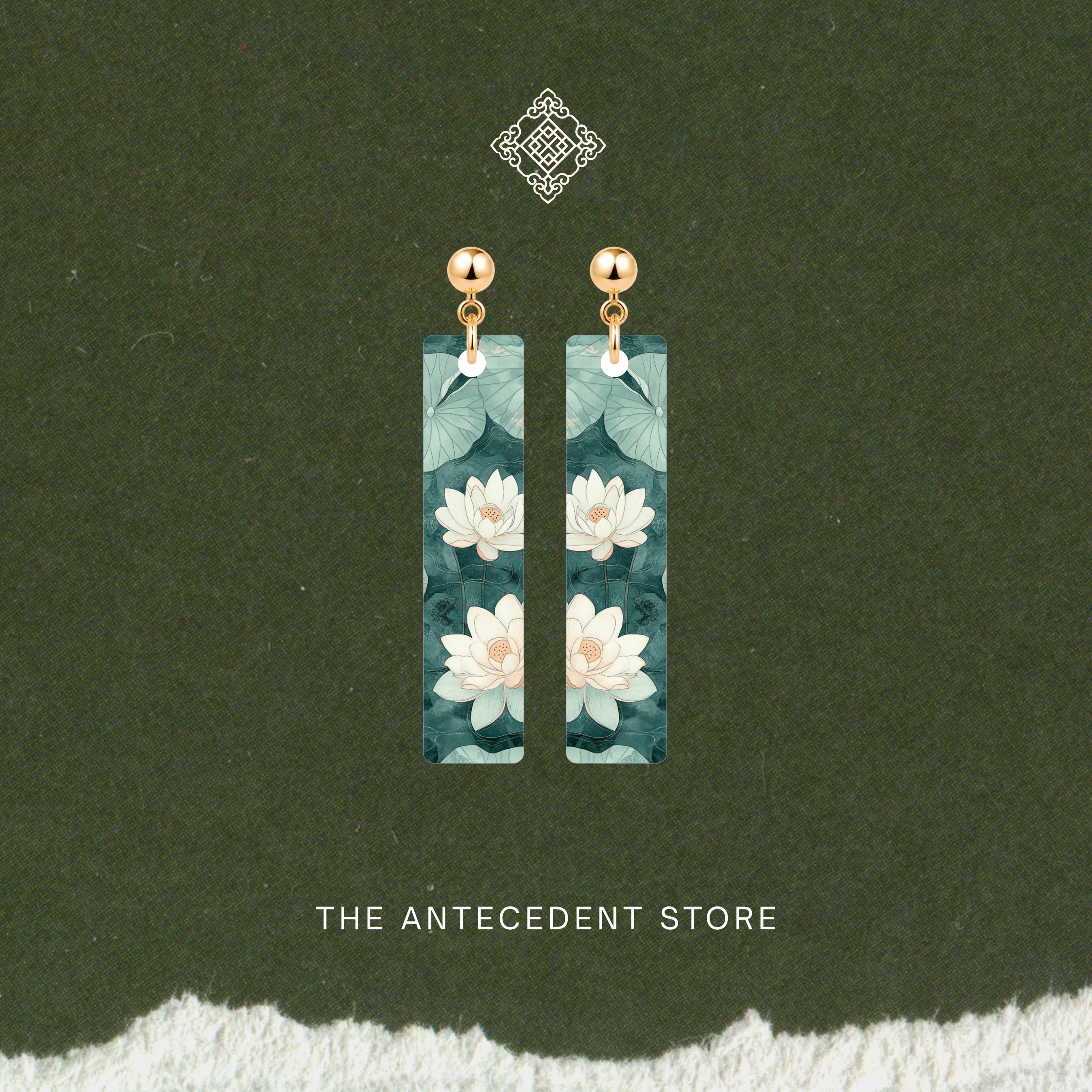 THE ANTECEDENT STORE | Lotus Earrings