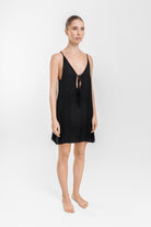 KATRUSS | Sleep Dress With Delicate Ties, Silken Glow