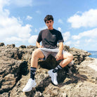 TALKING TOES | Space Sheep Oversized Tee - Black