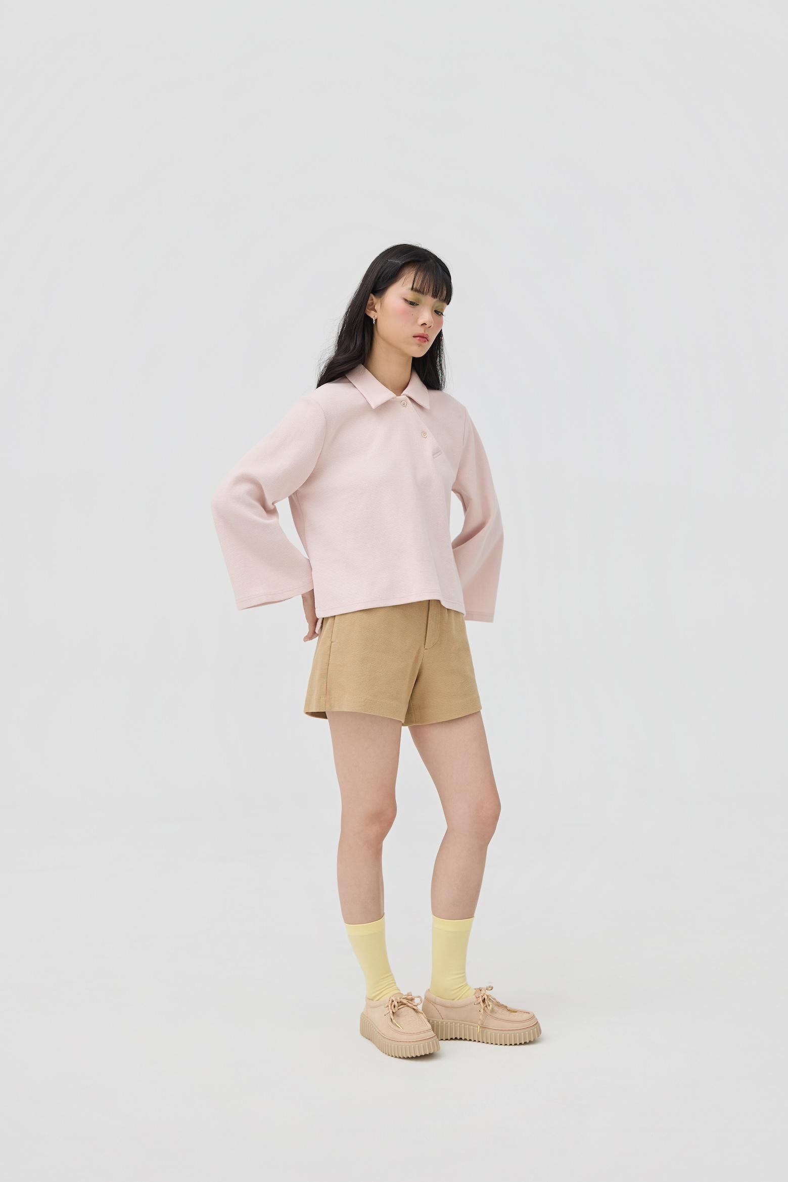 3EIGHTH | Jin Knit Tee | Dusty Pink
