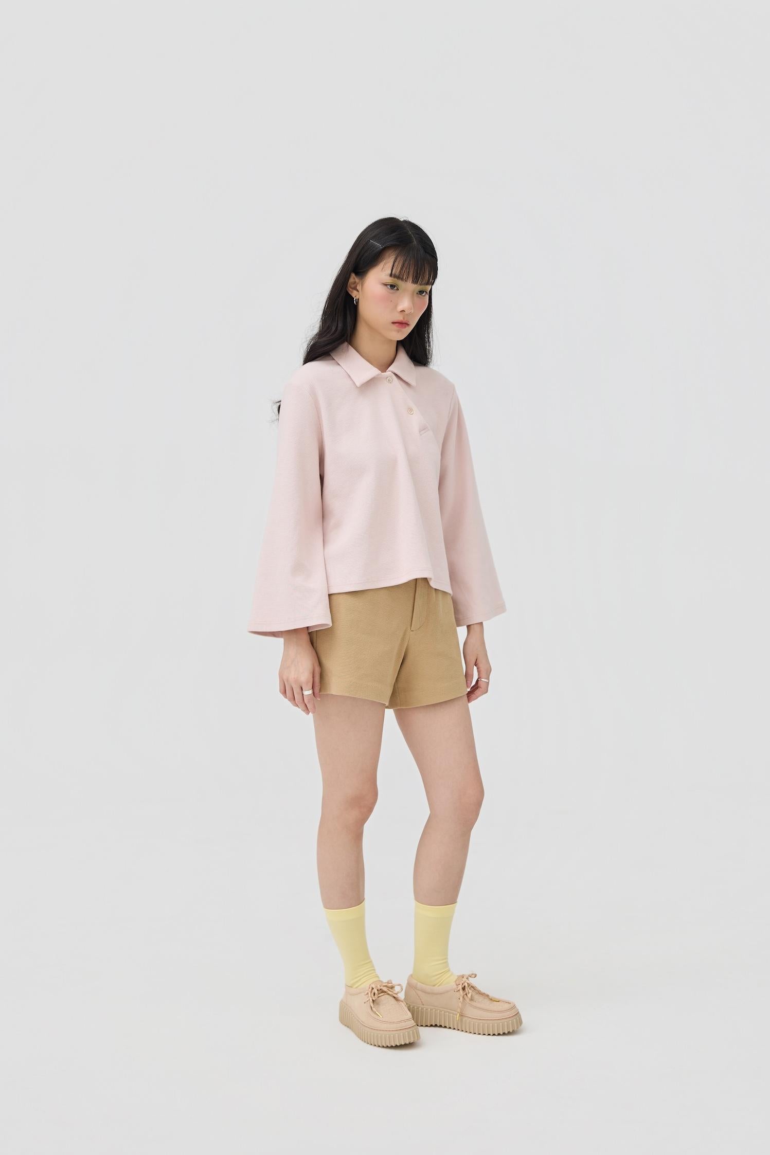 3EIGHTH | Jin Knit Tee | Dusty Pink