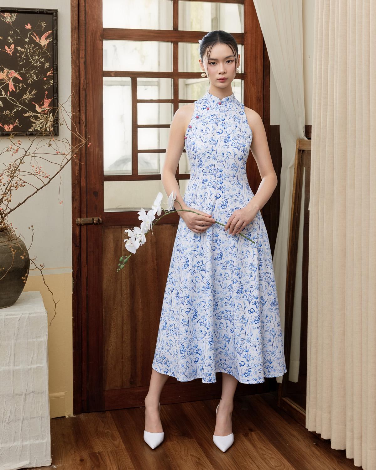 DOTTED LINE | Becky Cheongsam Dress