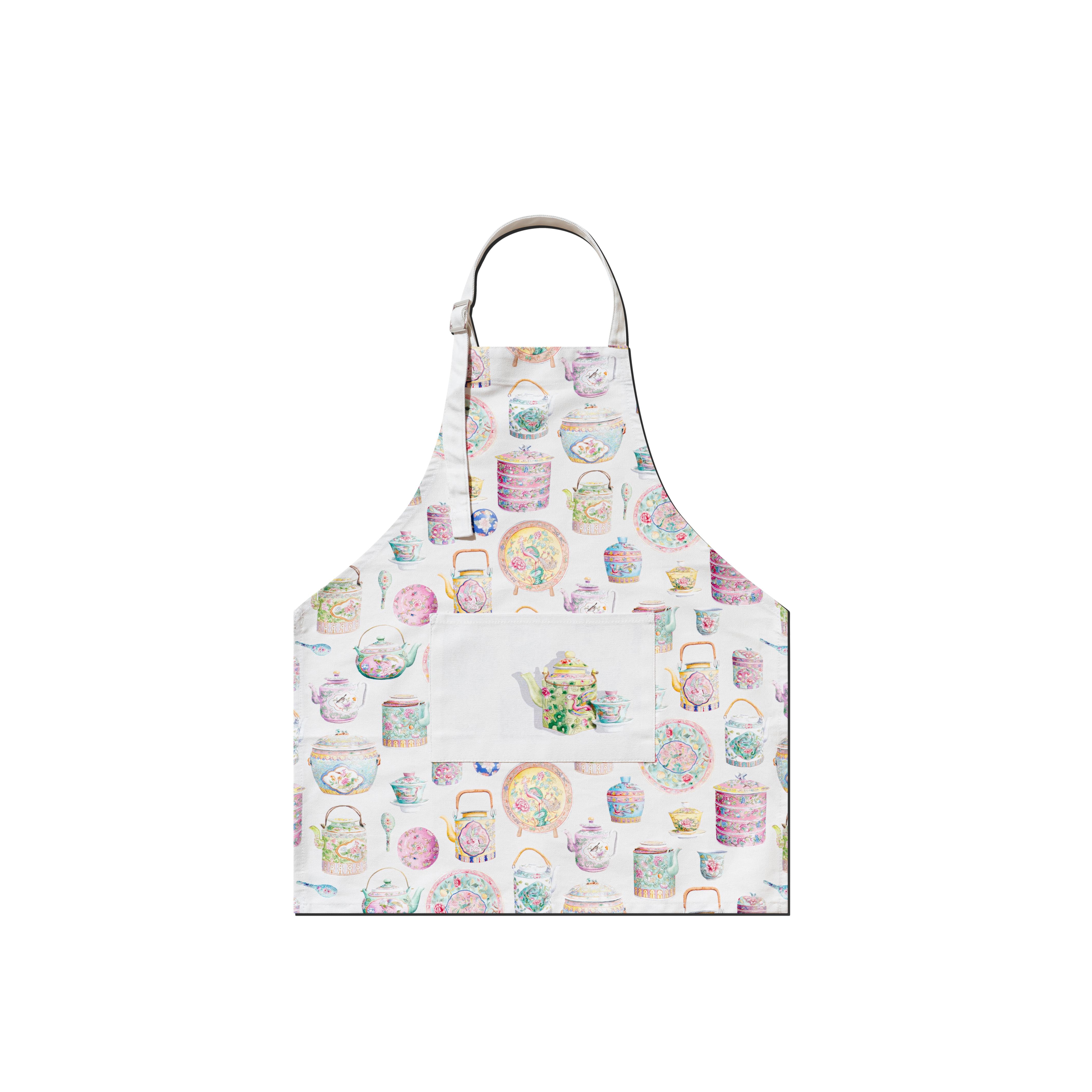 SINGLAPA | Peranakan Porcelain Kids Apron