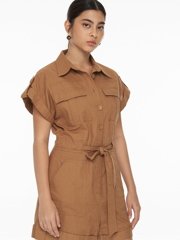 DRESSINGPAULA | Cargo Playsuit