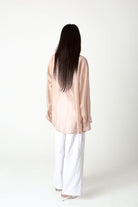 SAERO COLLECTIVE | Malgeun Tencel Shirt | Champagne