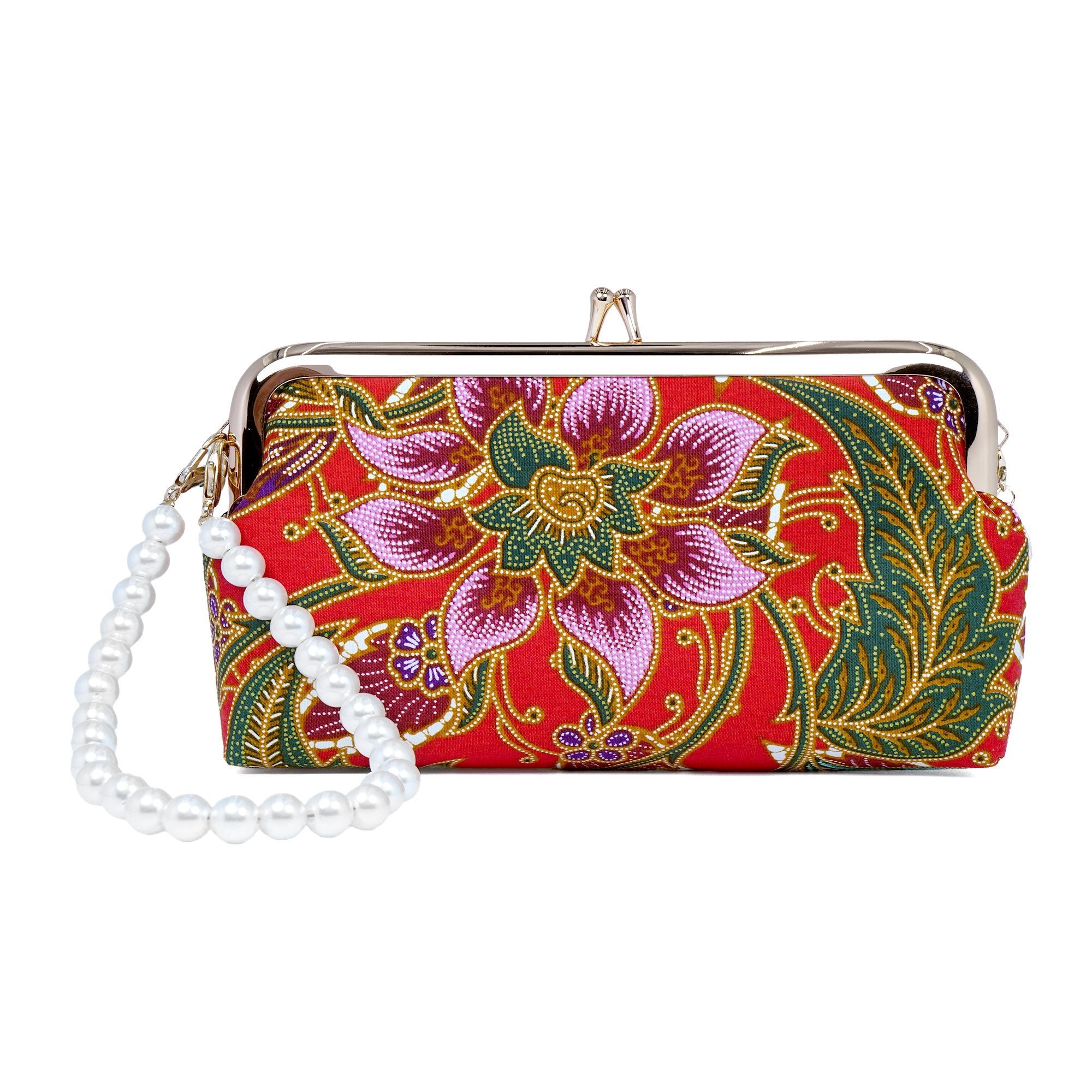 COCOONESE | Wristlet Pouch - Epiphyllum (RD)