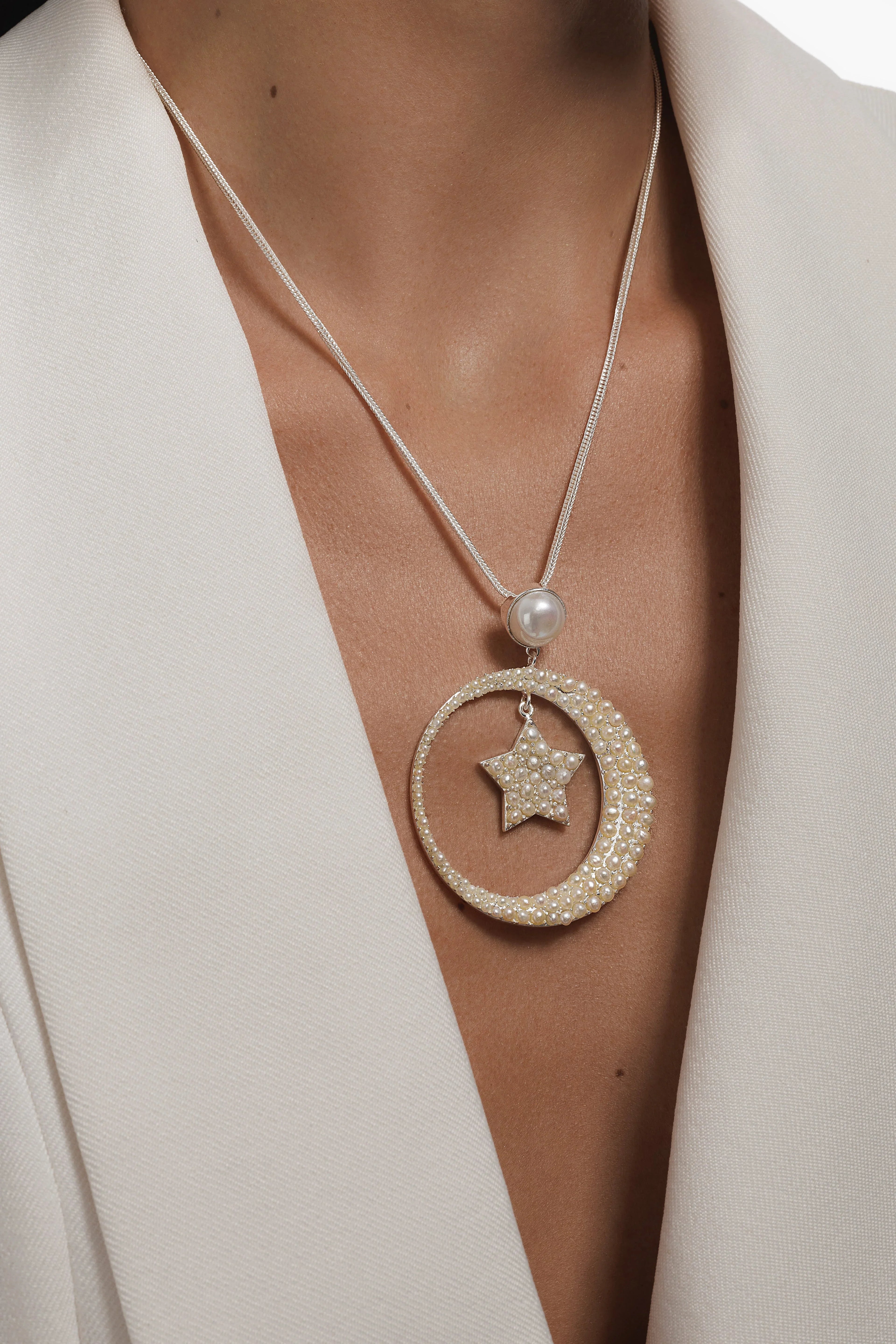 BOHEME BY VERO | Moon and Star Necklace