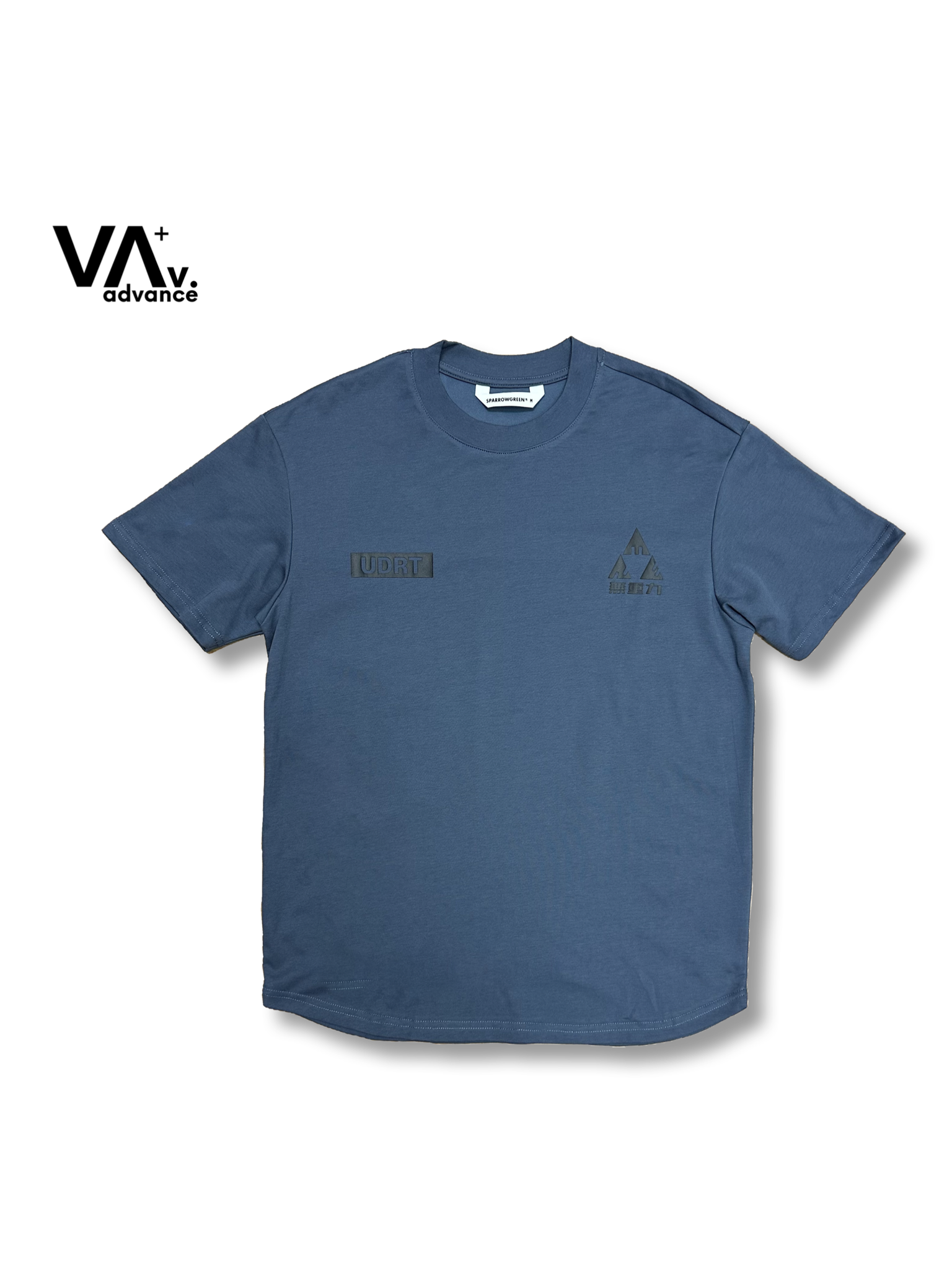 SPARROW GREEN | ADVEN+ T-shirt - Dark Steel