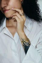 RINA LEE | Flow Statement Cuff Bracelet