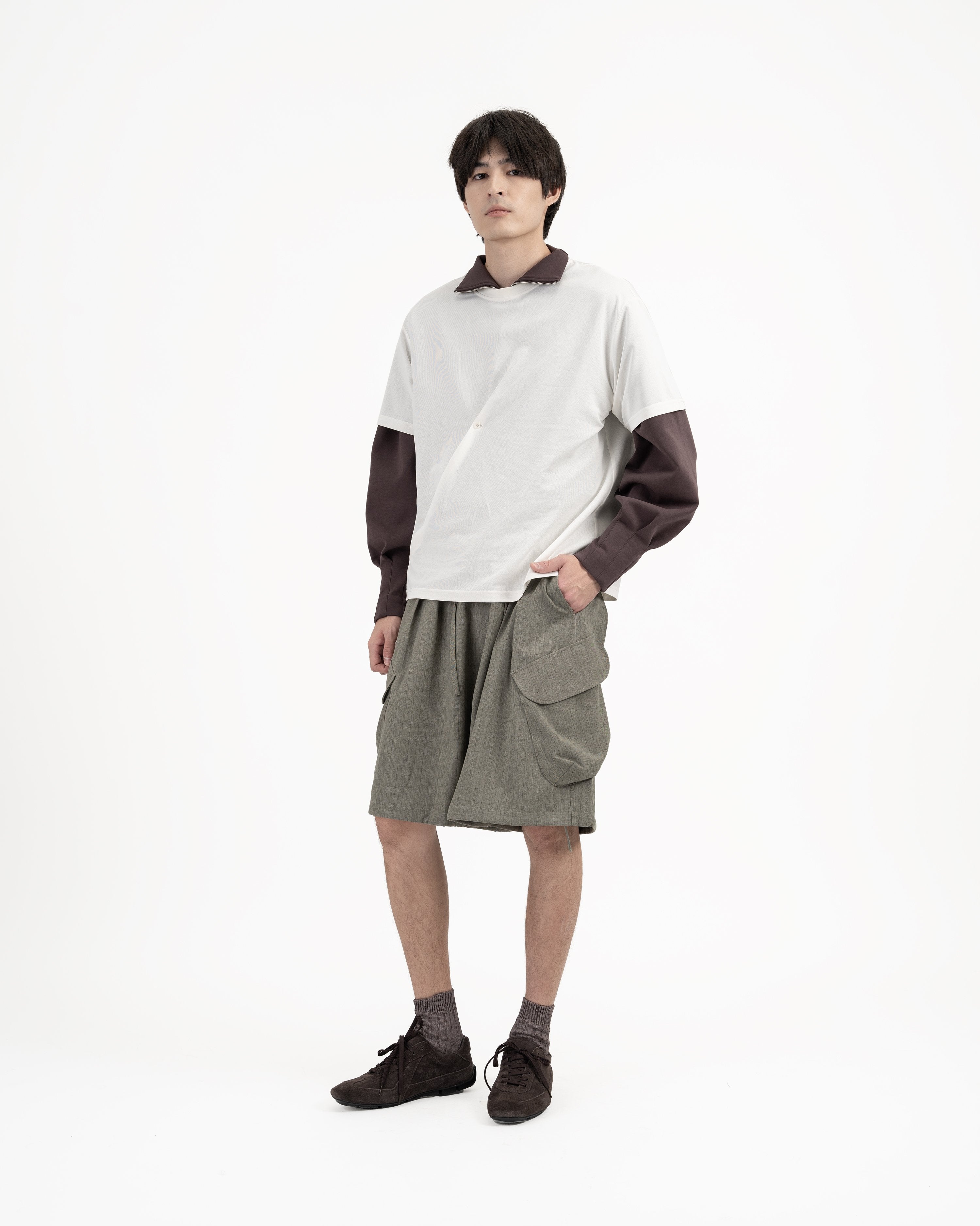 GRAYE | PaperDry™ Pleated Tee