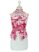 TRIOLOGIE | Kopitiam (R/W) Wrapover Top
