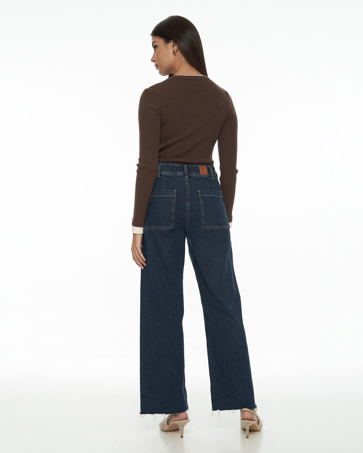 DRESSINGPAULA | Ribbed-Knit Crew Sweater