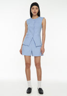 DRESSINGPAULA | Tailored Tweed Vest Top