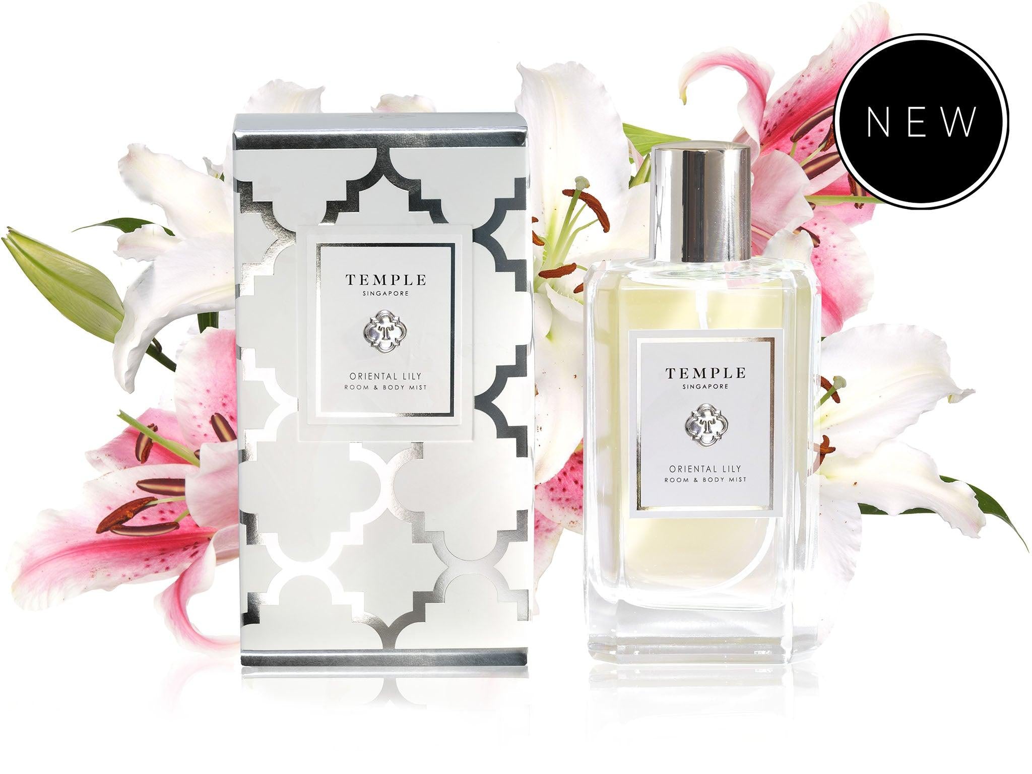 TEMPLE CANDLES | Room & Body Mist - Oriental Lily