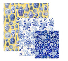 SINGLAPA | Chinoiserie Blues Beeswax Wrap
