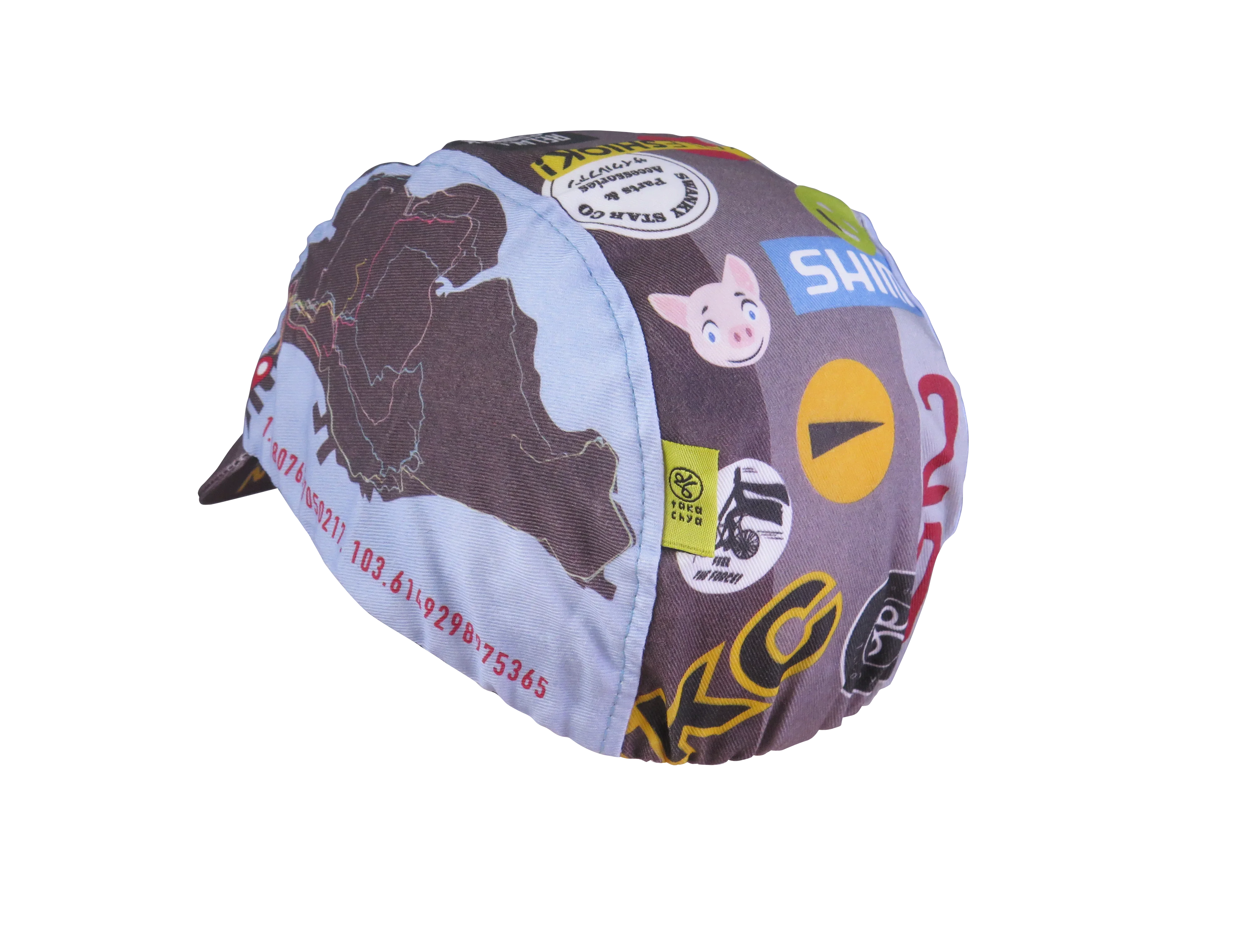 A DESIGN BY TAKACHYA | Cycling Cap - Mission to Tuas