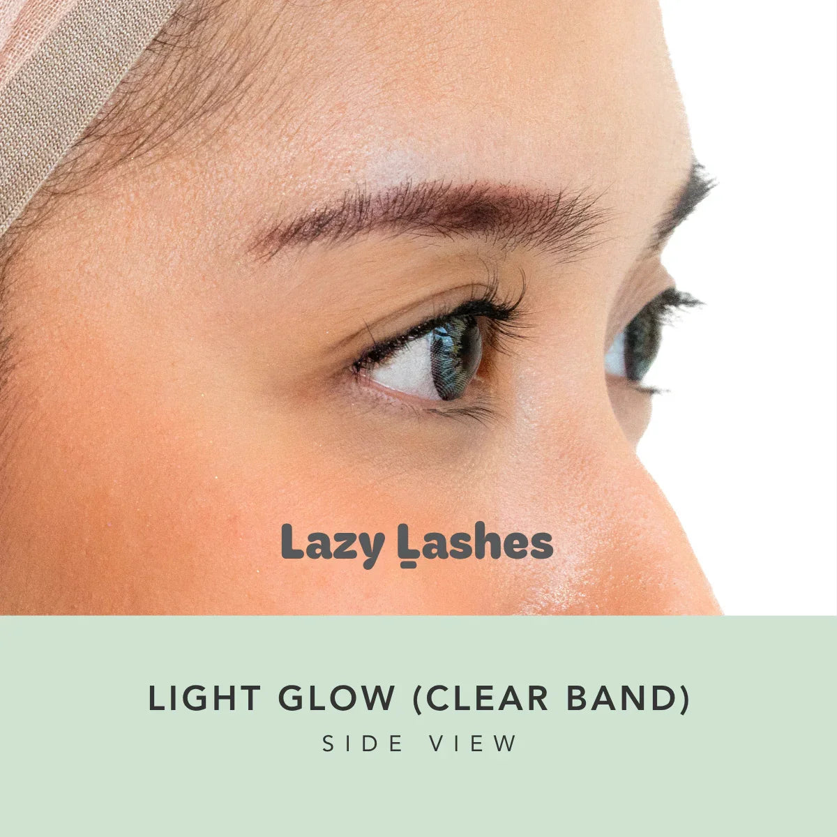 NODSPARK | Clear Band Everyday Light Glow Lazy Lashes