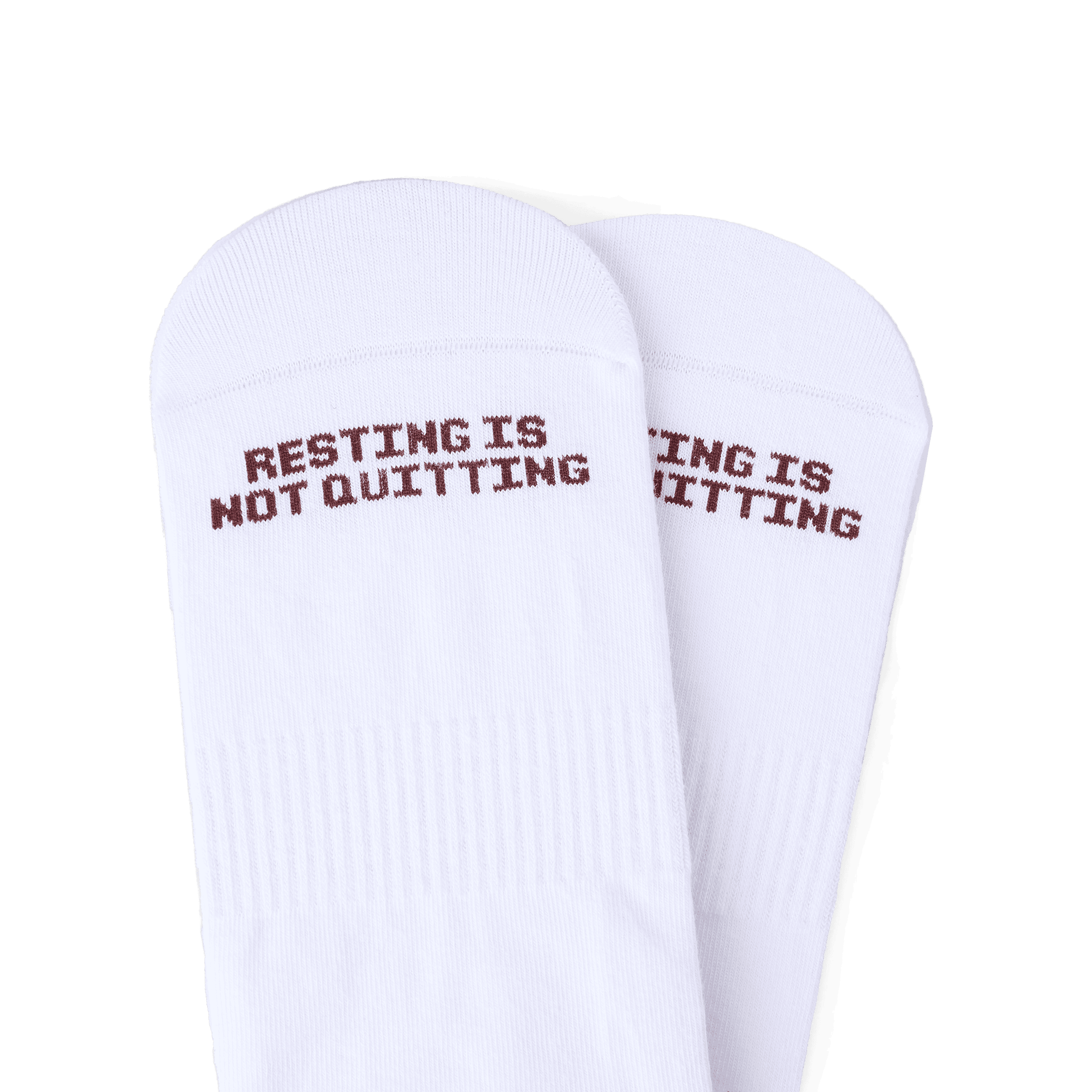 TALKING TOES | Happy Homebody Ribbed Crew Sock
