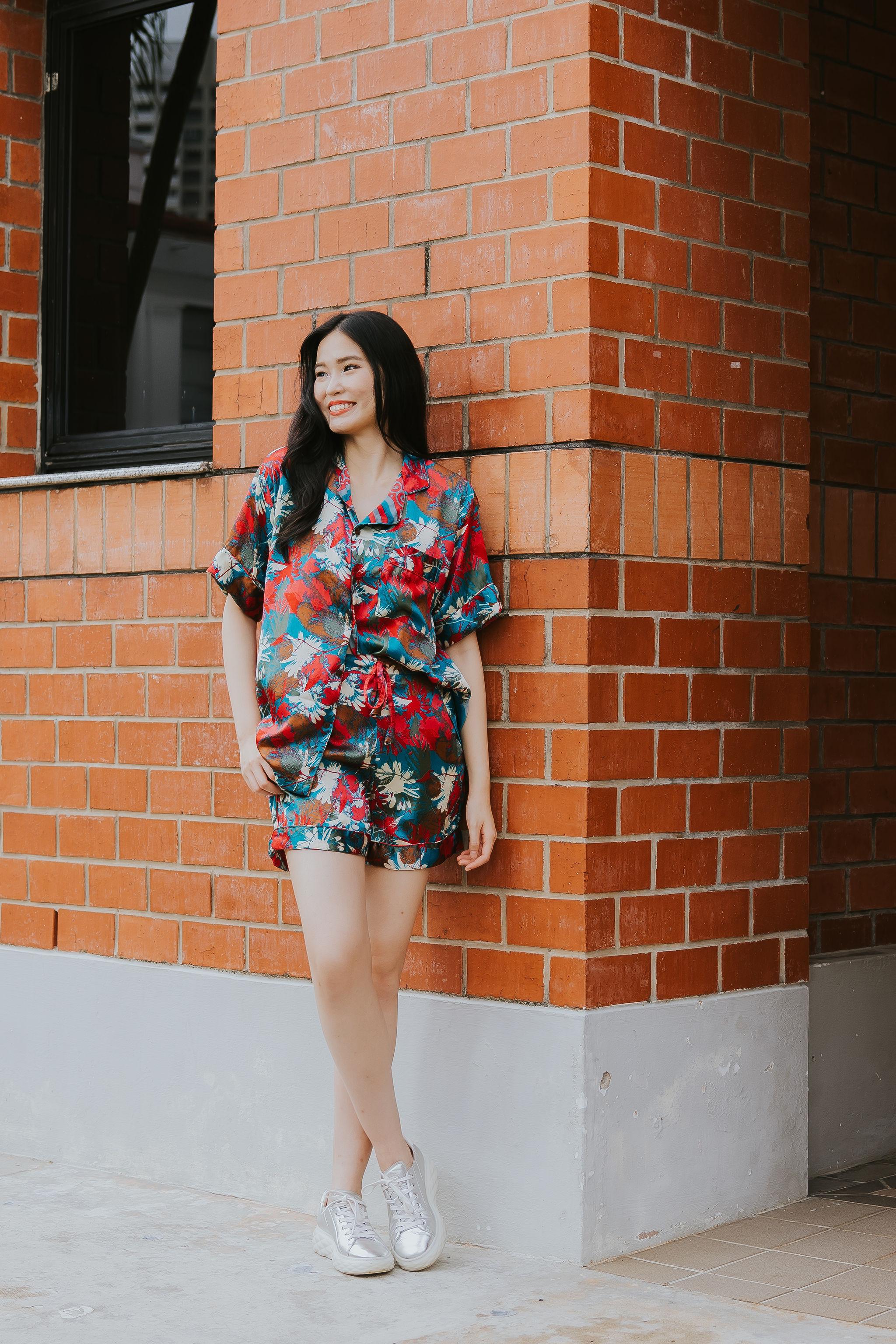 RAJA RANI | Modal Silk Short Holiday Set